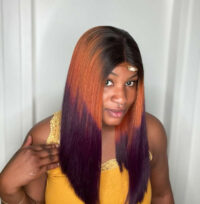 3 tones classy Vick 16 inches bone straight 330 grams