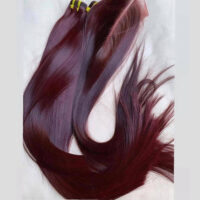 Long SDD Bone Straight Colored Vietnam Hairs